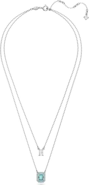 Produktbild Swarovski Millenia Halskette Blau Silber (Swarovski Metall, 41 cm)