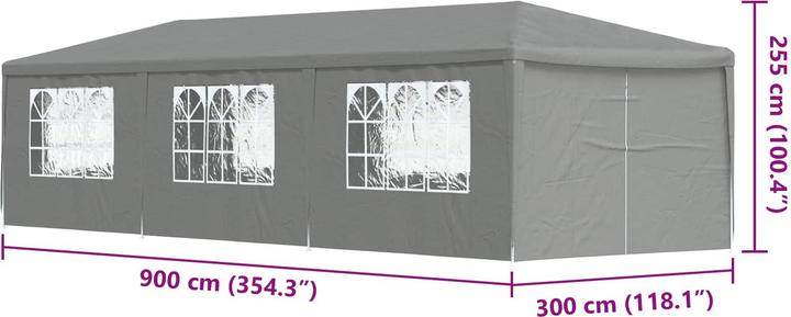 Produktbild vidaXL Party-Zelt (900 cm, 300 cm)