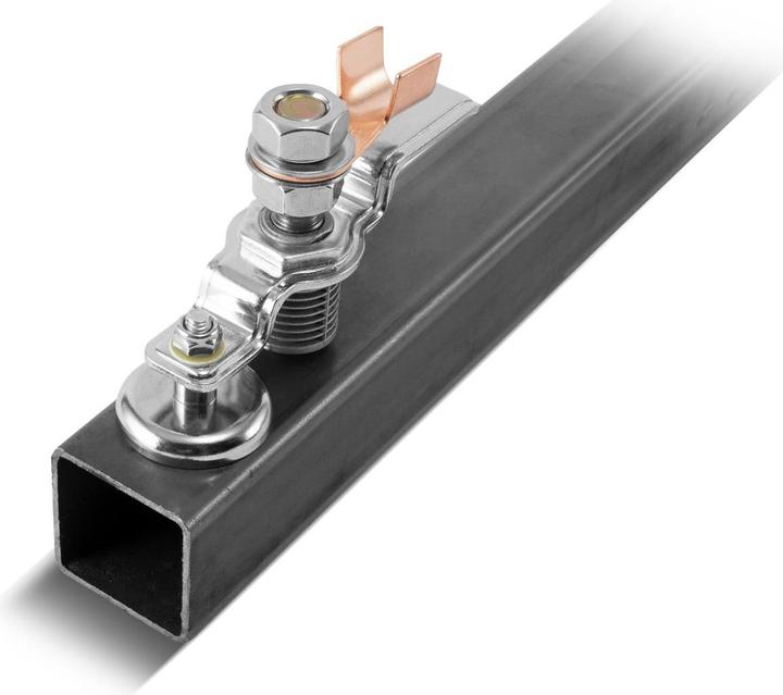 Image du produit Stahlwerk Borne de masse magnétique et borne de terre EC-200 ST pouvant supporter jusqu'à 200A