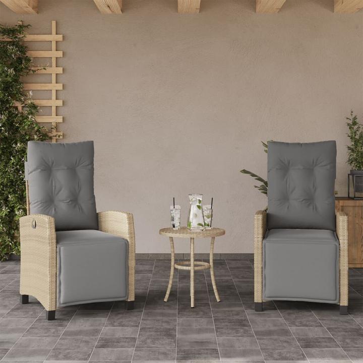 Produktbild vidaXL Gartensessel verstellbar