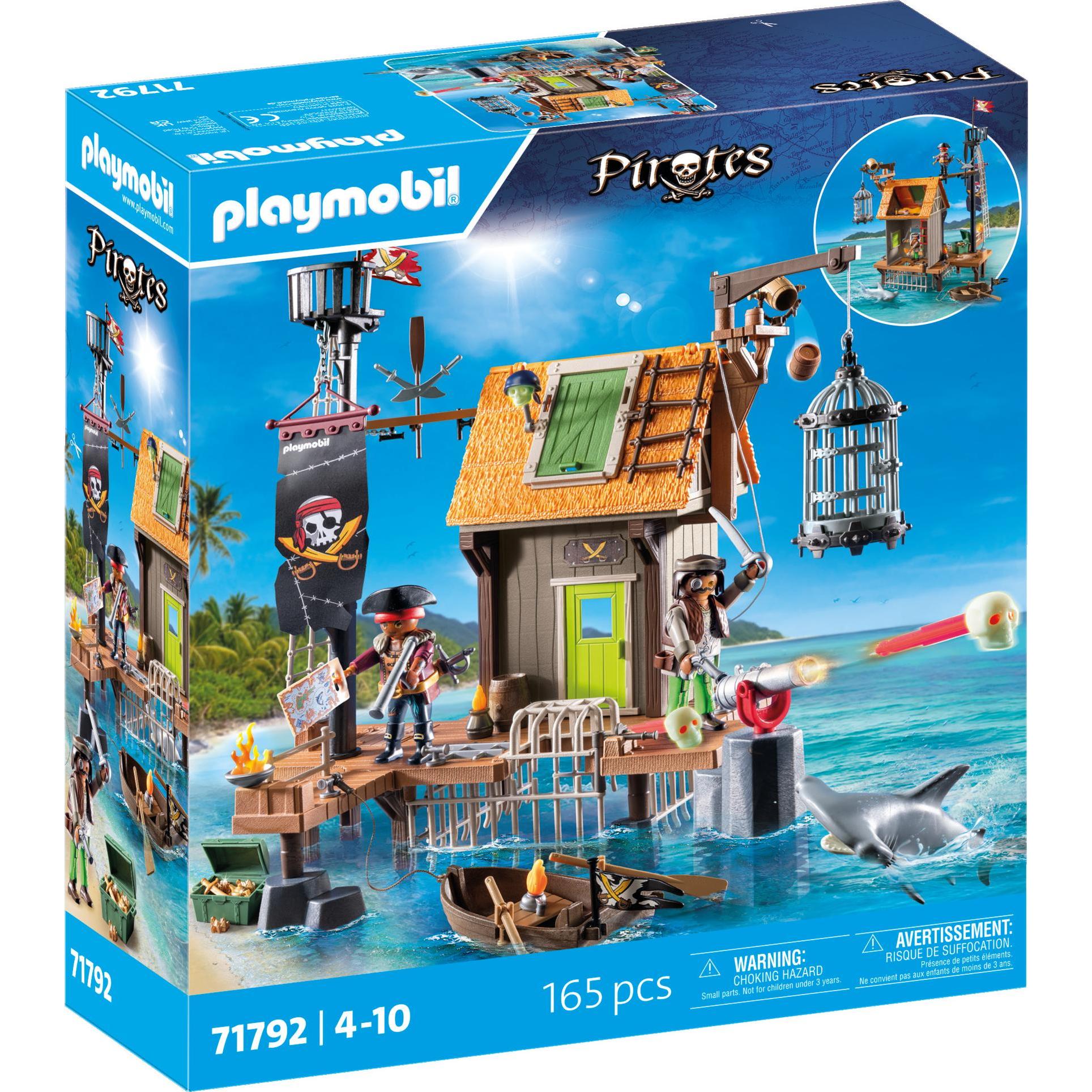 Thumbnail - Playmobil Piratenhafen mit Seeräuber-Gefängnis (71792, Playmobil Pirates)