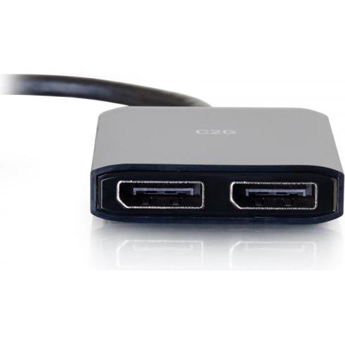 Thumbnail - C2G DisplayPort(TM) 1.2 auf Dual-DisplayPort(TM) MST Hub, Switch Box