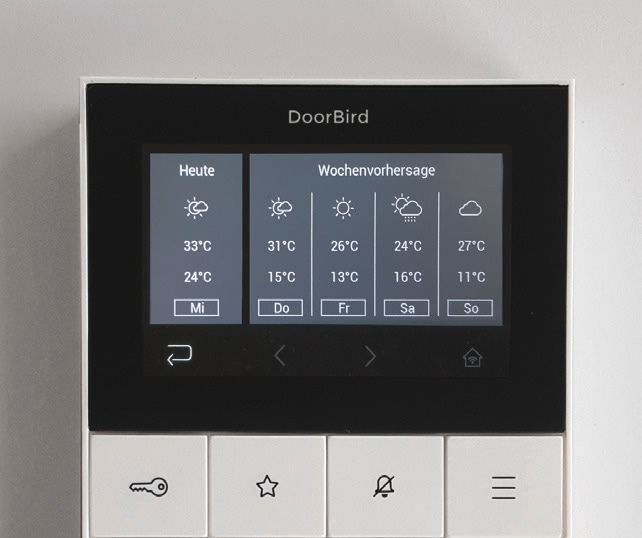 Produktbild Doorbird IP Video Innenstation A1101 (WLAN, Ethernet)