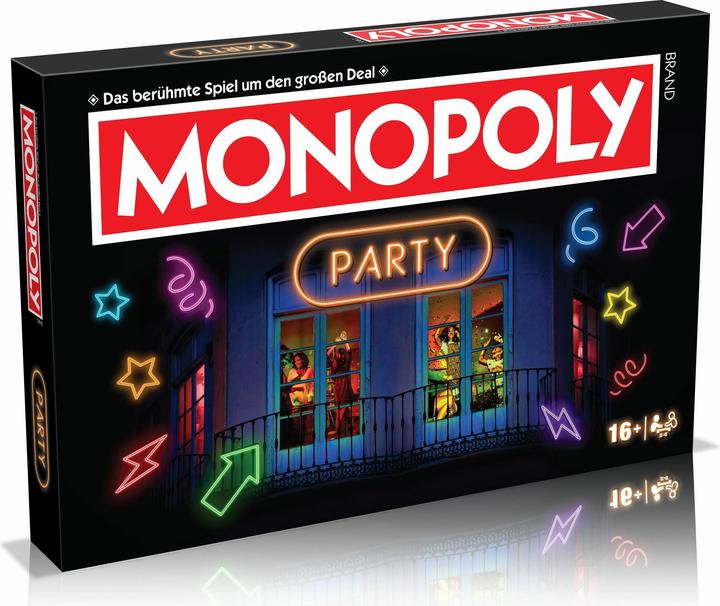Produktbild Winning Moves Monopoly Party (Deutsch, 2 - 6 Spieler)
