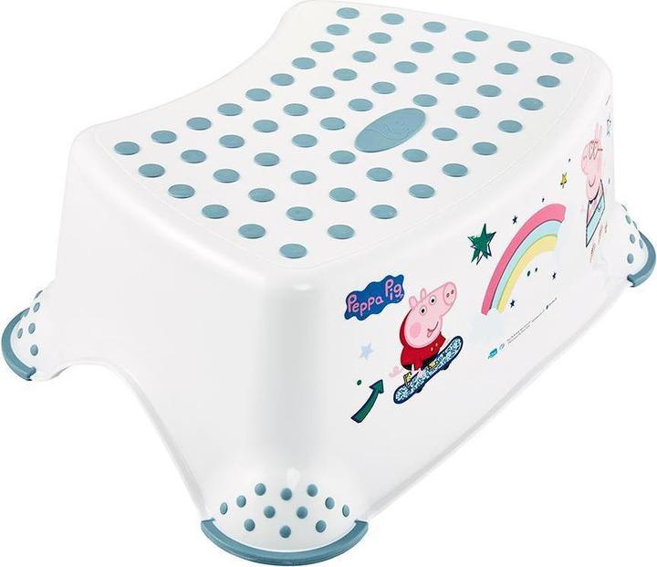 Image du produit keeeper kids tabouret marchepied tomek "Peppa Pig", blanc nordique