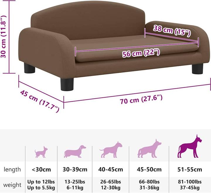 Image du produit vidaXL Hundebett (Chien)