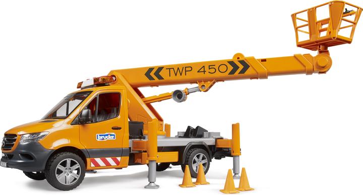 Produktbild Bruder MB Sprinter Arbeitsbühne mit Light + Sound Modul