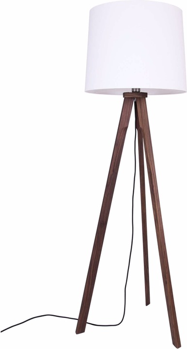 Actual product image Floor lamp Thasos walnut