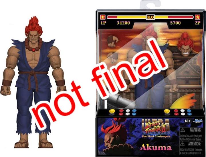 Produktbild Jada Street Fighter II Akuma 6.2" Figure