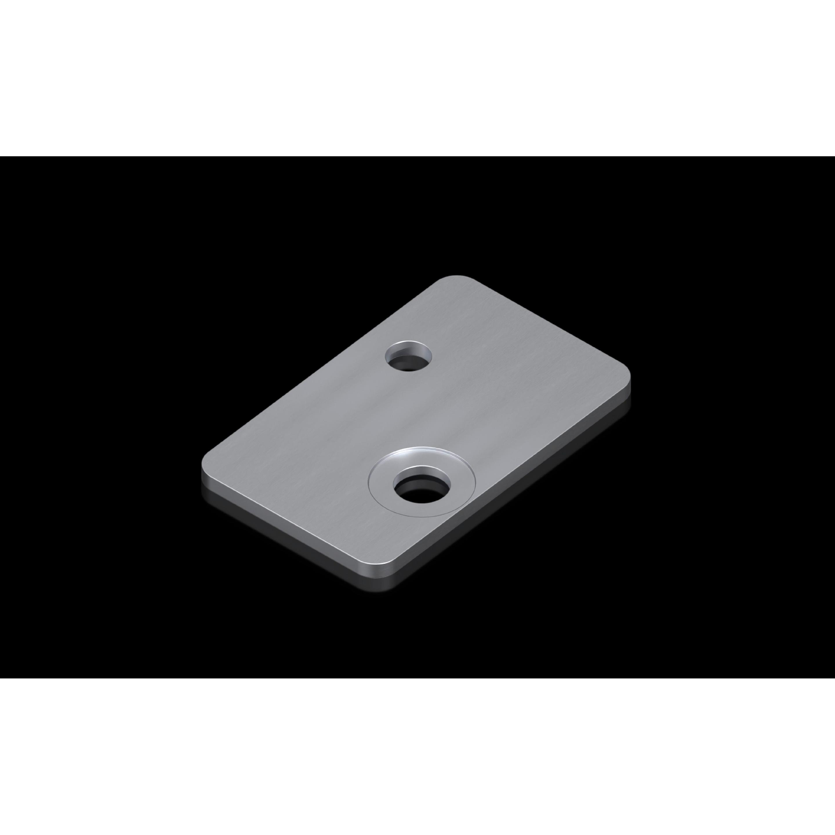 Thumbnail - Rittal VX Base/plinth adaptor stainless steel for twin castors and levelling feet Sheet steel, Serverschrank Zubehör, Si...