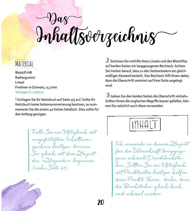 Produktbild Mein Bullet Diary selbstgemacht. So wird dein Kalender zum Kreativbuch (Deutsch, Nathalie Güllü, 2018)