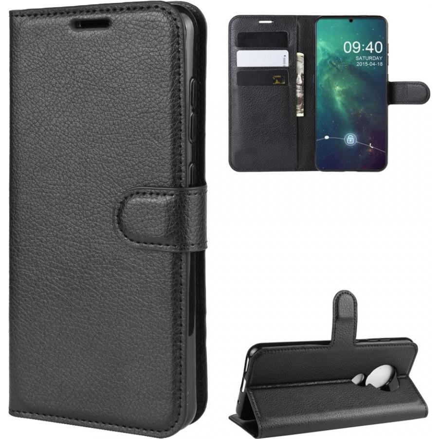 Screenguard Nokia 6.2 Leather Guard Lederhülle (Nokia 6.2), Smartphone Hülle, Schwarz