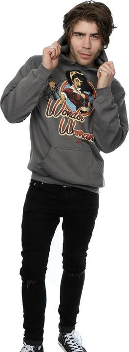 Produktbild DC Bombshells Wonder Woman Badge Kapuzenpullover (M)
