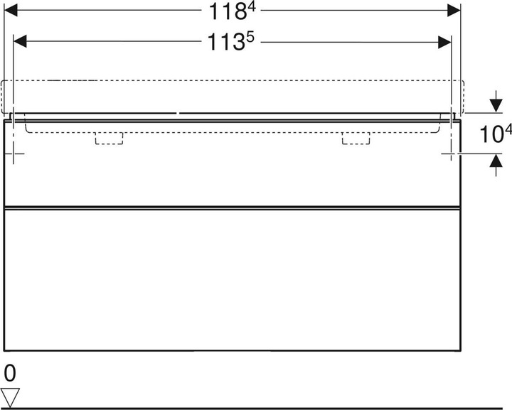 Image du produit Geberit 500.356.JK.1 (118.5 x 47 x 62 cm)