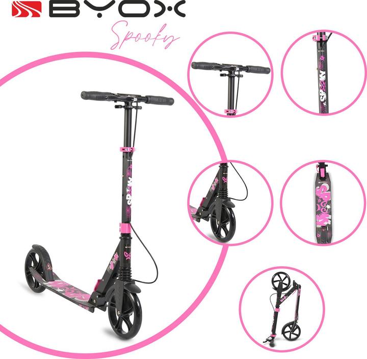 Produktbild Byox Kinderroller Spooky klappbar Bremse