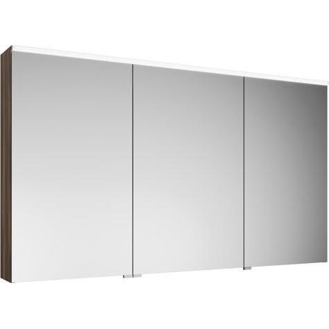 burgbad, Spiegelschrank, Eqio Spiegelschrank mit horizontaler LED-Beleuchtung, 3 Türen, mittlerer Anschlag links, 14