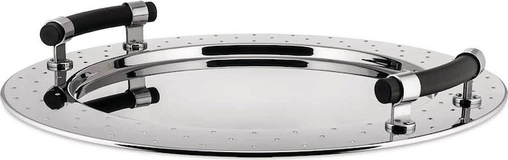Actual product image Alessi Serving tray silver coloured