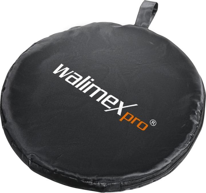Actual product image Walimex 5in1 Folding reflector set wavy, Ø107cm (Folding reflector, 107 cm)
