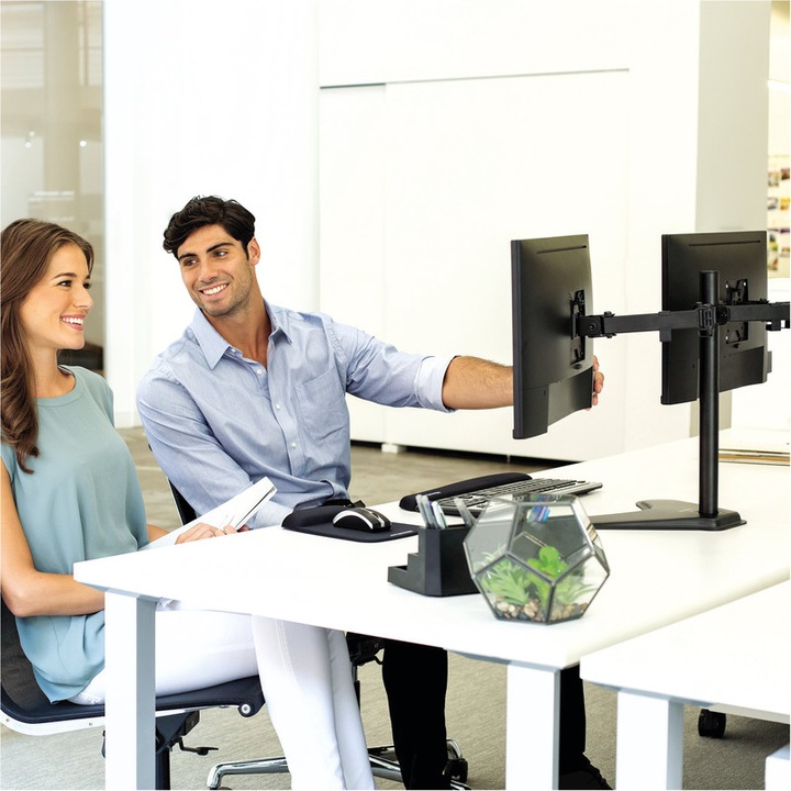 Produktbild Fellowes Freistehender Doppel Monitorarm Professional Series (Tisch, 27")
