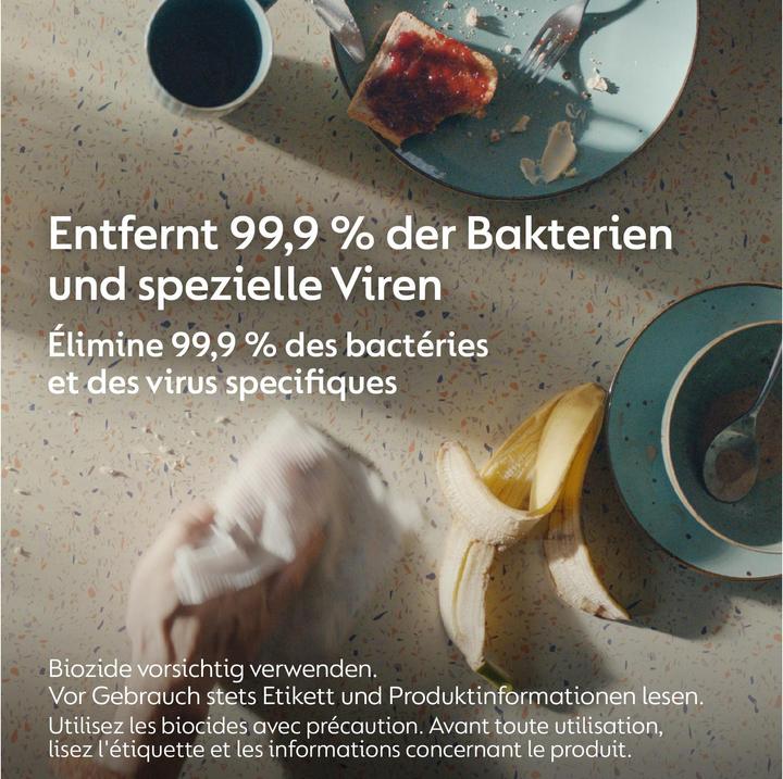 Produktbild Dettol Allzweckreiniger Desinfektionstücher Wasserlilie 50 Stück