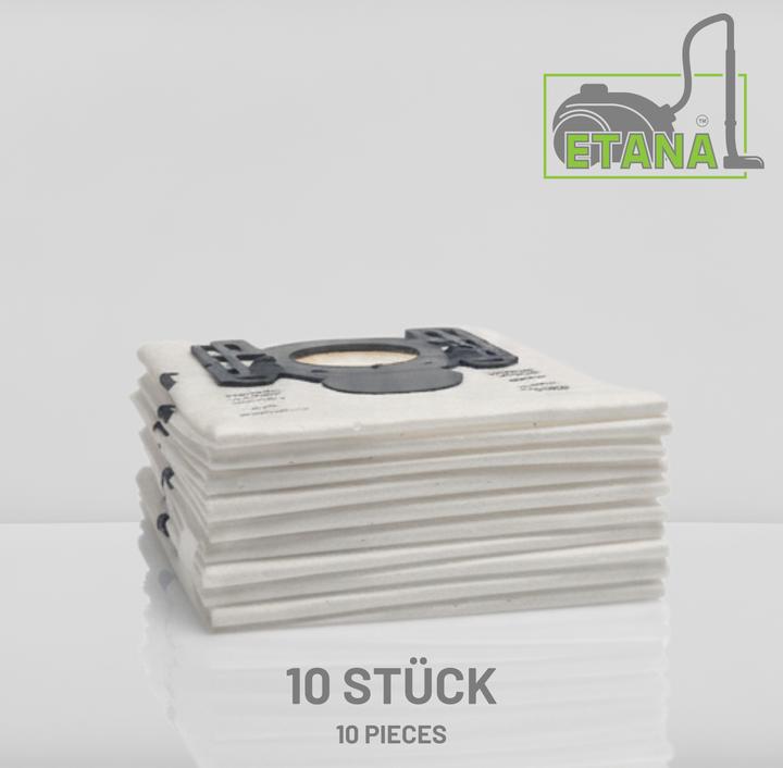 Produktbild Etana I 10 Staubsaugerbeutel passend für AEG Vampyr Ce Power 24 Trio I Staubbeutel inkl. 1 Filter (10x)