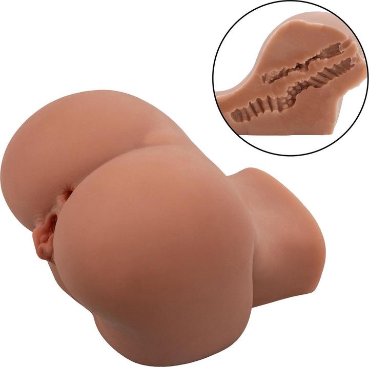 Actual product image CalExotics The Roller Babe Double Realistic Masturbator, Flesh