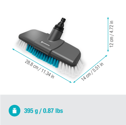 Image du produit Gardena Cleansystem Stielbürste hard