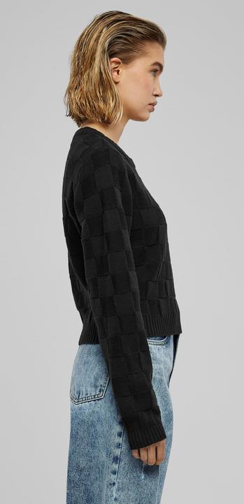 Produktbild Urban Classics Ladies Check Knit Sweater - 126785 (XL)