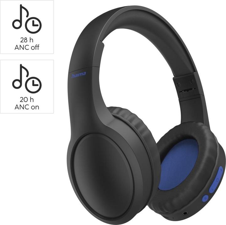 Produktbild Hama Spirit Focused (ANC, 23 h, Kabelgebunden, Kabellos)