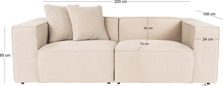 Actual product image Atelier del Sofa Lora (2 person sofa)