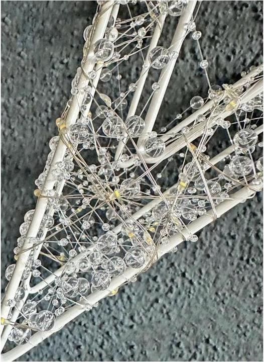 Image du produit Dameco LED Stern Weiss Outdoor, 70 cm x 8