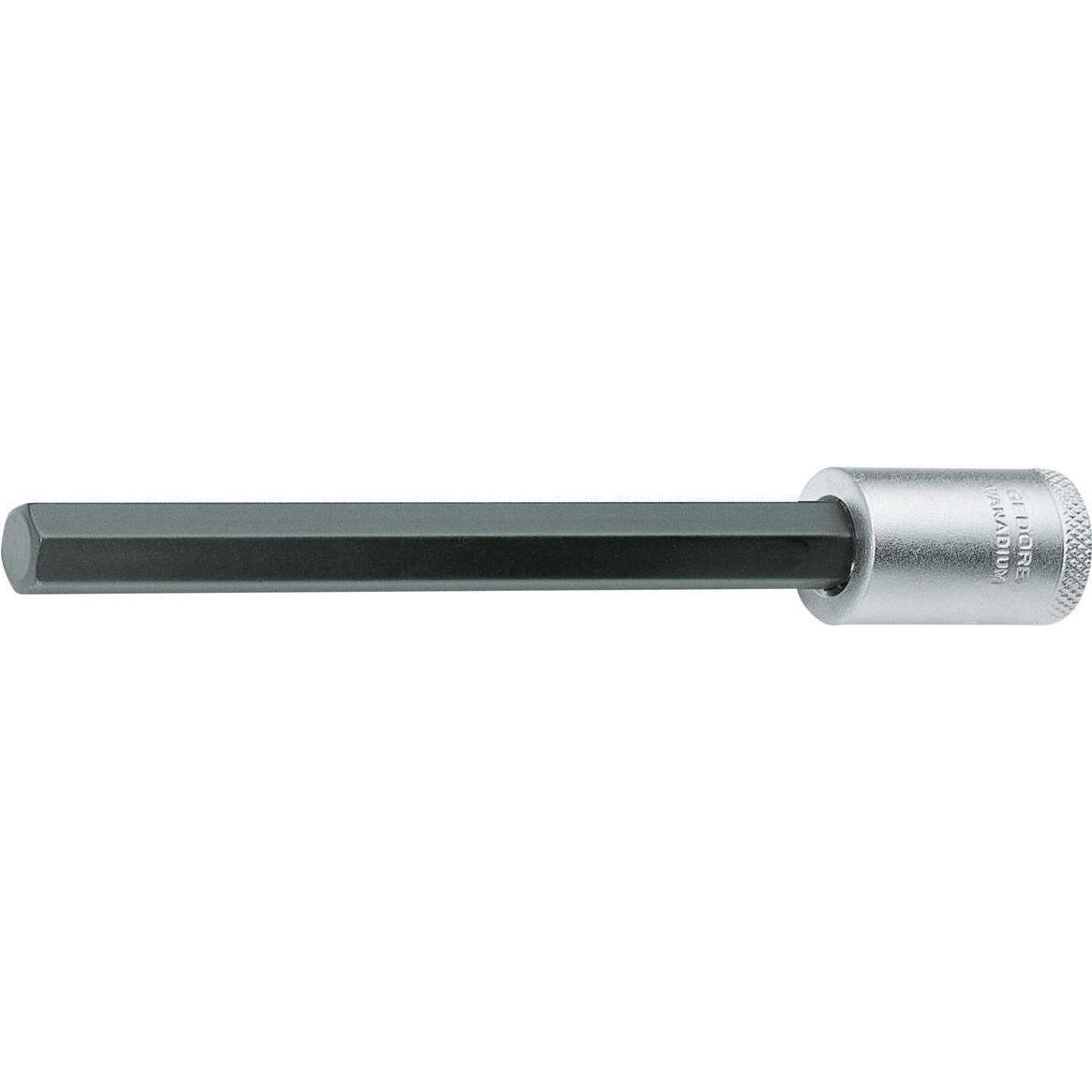 Gedore, Steckschlüssel + Stecknuss, IN 30 L 7 Schraubendrehereinsatz 3/8" lang Innen-6-kant 7 mm (7 mm)