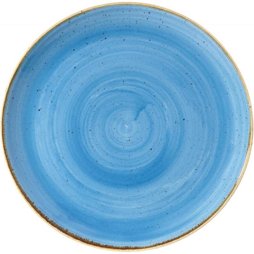 Churchill Stonecast Teller coupe, Teller, Blau