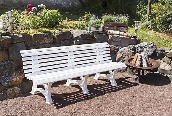 Actual product image kaiserkraft Plastic park bench