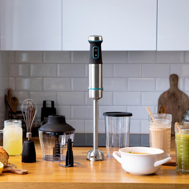 Actual product image Cecotec Mixeur plongeant compatible Power TitanBlack 1200XL Cream & Crush