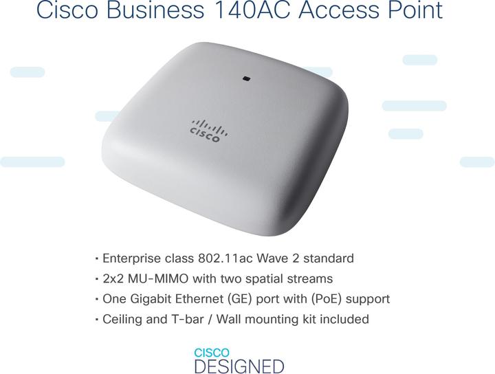 Produktbild Cisco Access Point CBW140AC-E (867 Mbit/s)
