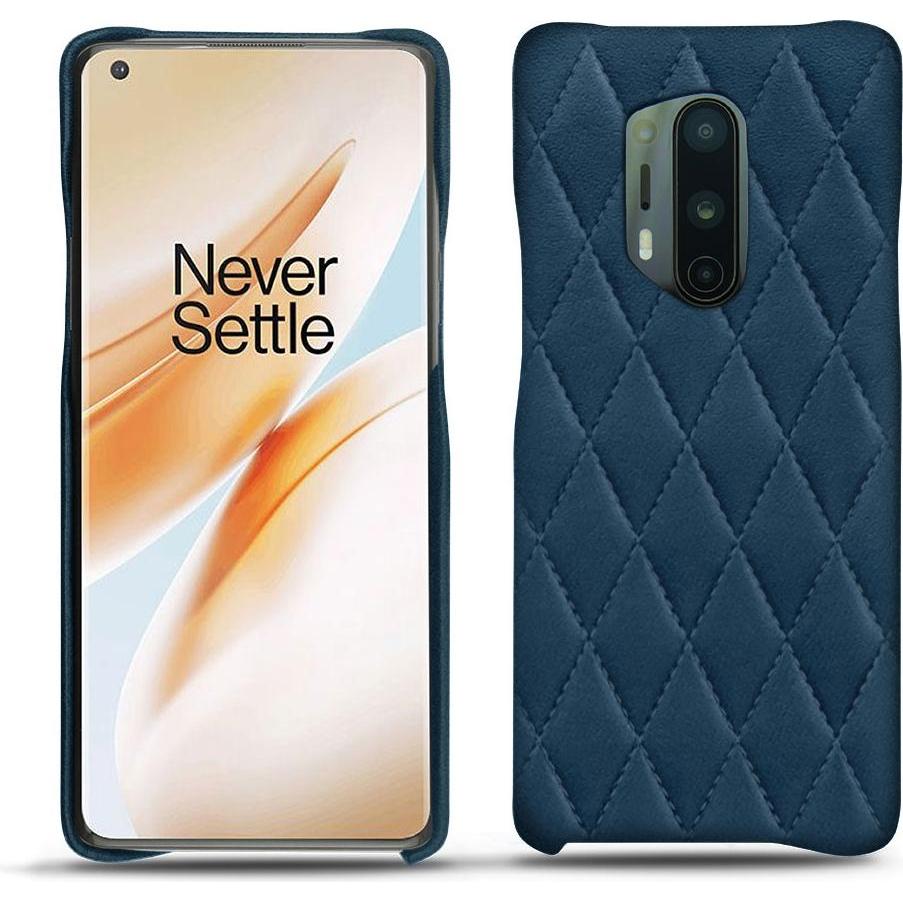 Thumbnail - Noreve Lederschutzhülle (OnePlus 8 Pro), Smartphone Hülle, Blau