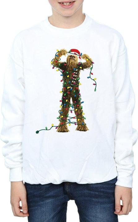 Produktbild Star Wars Chewbacca Christmas Lights Sweatshirt Jungen (152, 158)