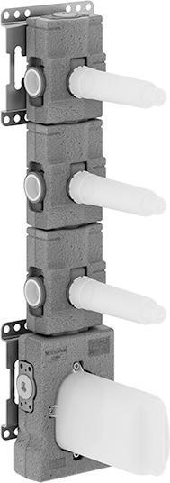 Actual product image Dornbracht Dornb UP thermostat module 3/4inch, with 3 valves