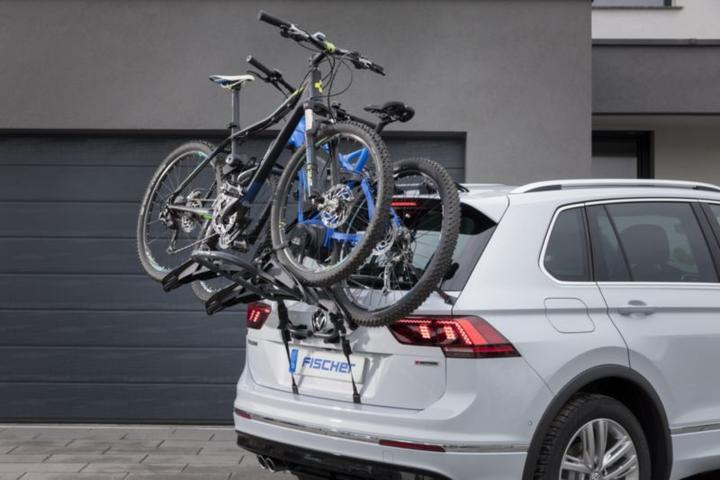 Actual product image Fischer Rear bike rack