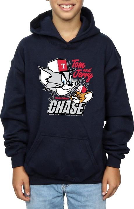 Immagine prodotto Tom & Jerry Cat & Mouse Chase Felpa con Cappuccio Ragazzi (140, 146)