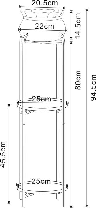 Actual product image En.Casa Altena