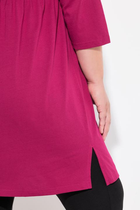 Actual product image Ulla Popken Empire Waist Patch Pocket Knit Tunic (50, 52)