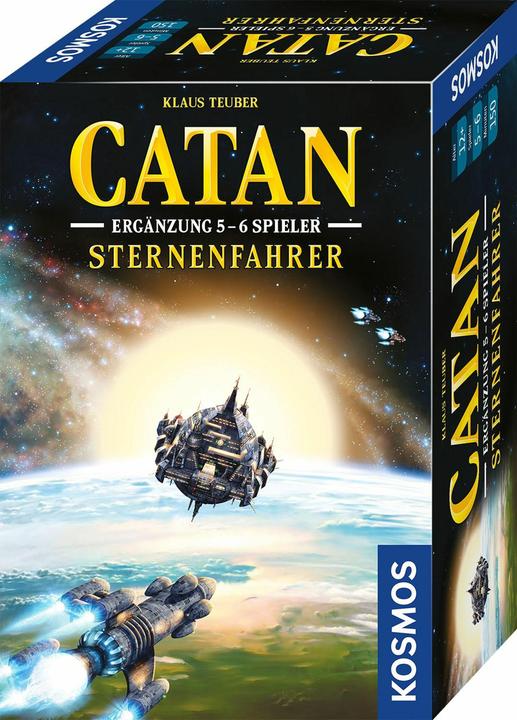 Produktbild Kosmos Catan: Sternfahrer Ergänzung (Deutsch, 5 - 6 Spieler)