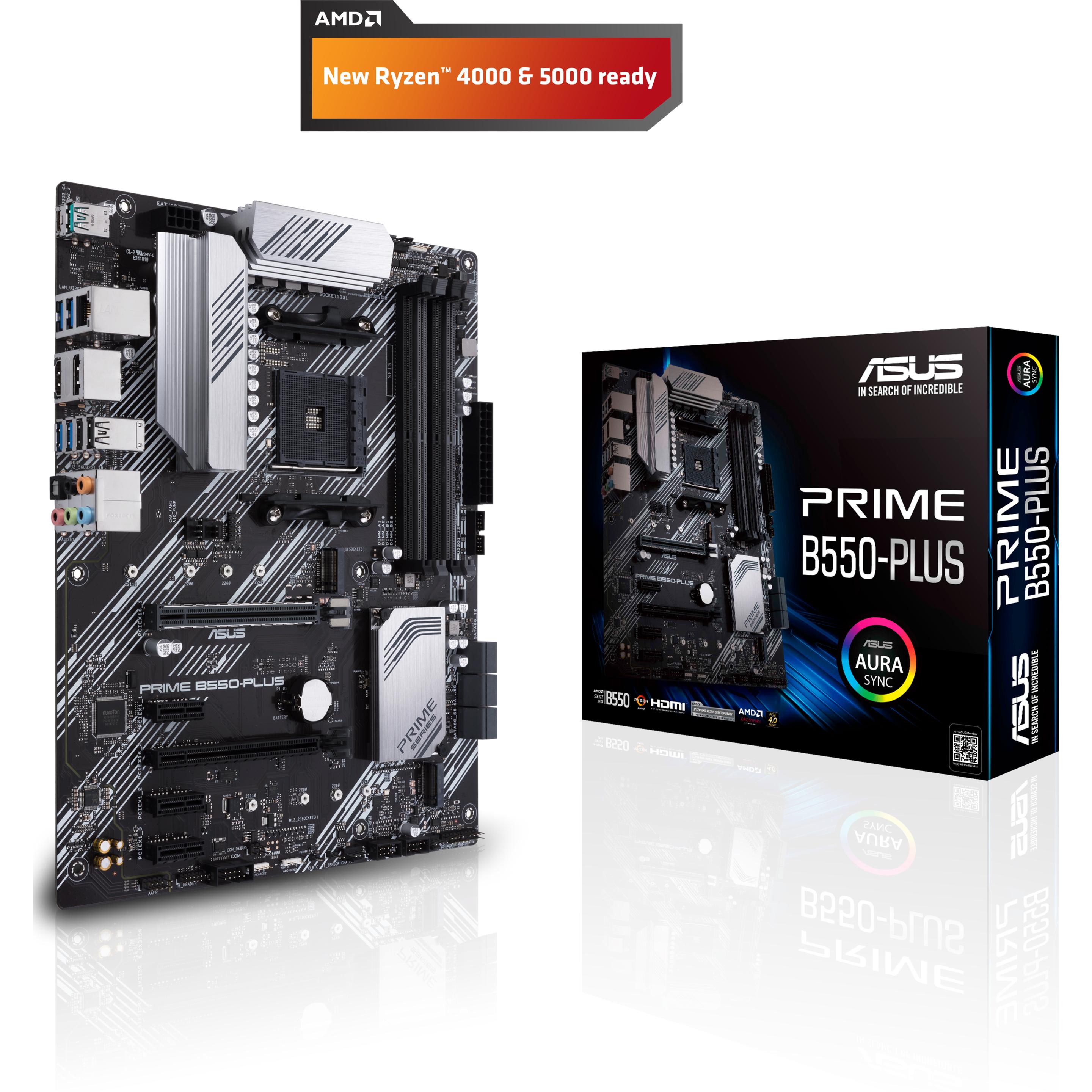 ASUS PRIME B550-PLUS (AM4, AMD B550, ATX), Mainboard