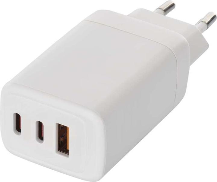 Actual product image Emos USB Wall Charger Gan Pd 65w A2c (65 W, 3 ports)