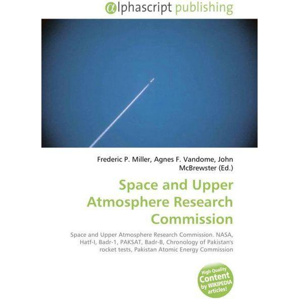Space and Upper Atmosphere Research Commission, Fachbücher von Agnes F. Vandome, Frederic P. Miller, John McBrewster