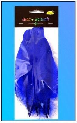 Produktbild Titanum Harte marineblaue Federn 10 Stk