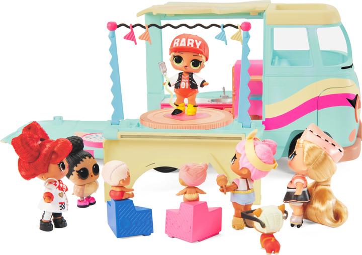 Immagine prodotto MGA LOL. Camper a sorpresa Grill & Groove