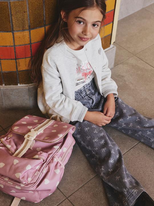 Immagine prodotto Vertbaudet Mädchen Grundschul-Rucksack mit Herzen